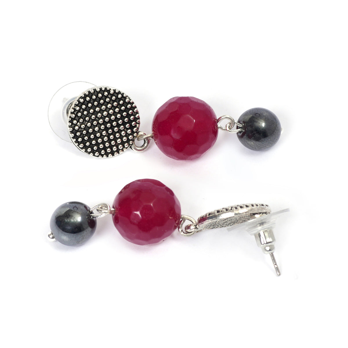 Eykaa Jade With Black Tourmaline And Hematite Earrings On A White Background.
Eykaa
stone jewellery
womens jewellery
earing for women
bracelet for women
necklace for women
jewellery stores