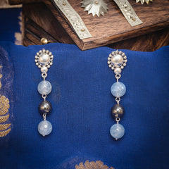 HEMATITE, AND AGATE, JADE WITH SILVER PENDANT NECKLACE WITH EARRINGS
Eykaa
stone jewellery
womens jewellery
earing for women
bracelet for women
necklace for women
jewellery stores