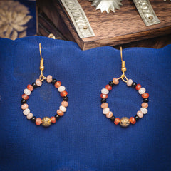 JADE WITH BLACK ONXY EARRINGS