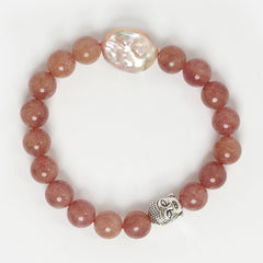 Eykaa Strawberry Quartz And Freshwater Pearl Bracelet On A White Background.
Eykaa
stone jewellery
womens jewellery
earing for women
bracelet for women
necklace for women
jewellery stores