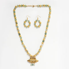 Eykaa Glorious Sanctuary: Green Aventurine & Golden Lava Set