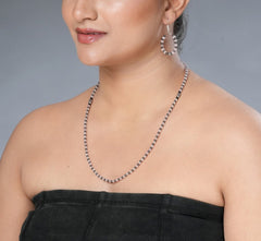 Eykaa Illuminate Sophistication: Light Pink Jade & Hematite Bracelet