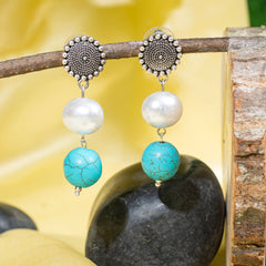 Eykaa Firoza With Korean Pearl Balls Earrings Hanging On The Tree Branch.
Eykaa
stone jewellery
womens jewellery
earing for women
bracelet for women
necklace for women
jewellery stores