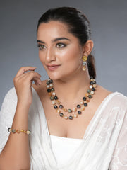 Eykaa Glorious Ambition: Eykaa Citrine & Agate  Earrings