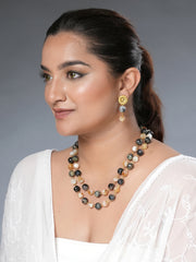 Eykaa Glorious Ambition: Eykaa Citrine & Agate  Earrings