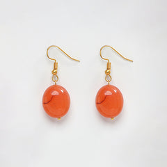 Eykaa Illuminate Charm: Carnelian & Tiger Eye Earrings