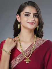 Eykaa Glorious Sanctuary: Green Aventurine & Golden Lava Set