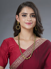 Eykaa Glorious Balance: Black Lava & Golden Lava Set Bracelet