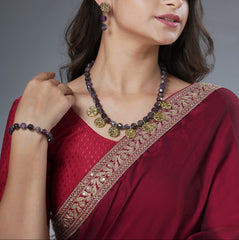 Eykaa Glorious Vibes: Amethyst Bracelet