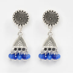 Eykaa Blue Jade Earrings