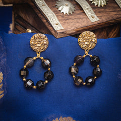 BLACK ONYX EARRINGS