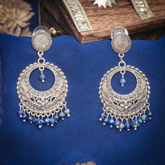 EYKAA LAPIS LAZULI EARRINGS