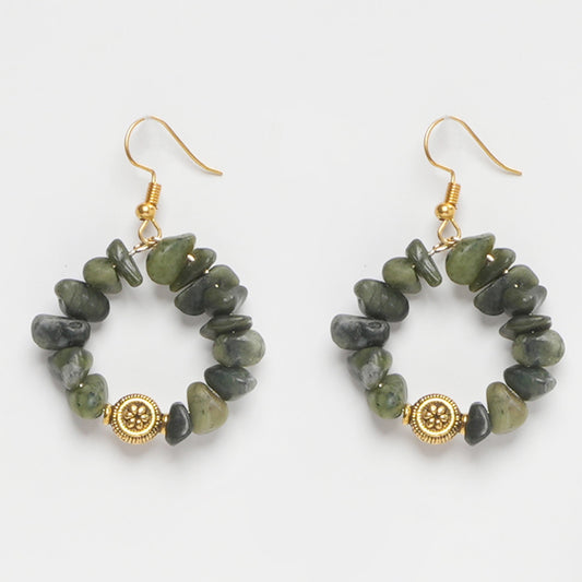 NEPHRITE JADE EARRINGS