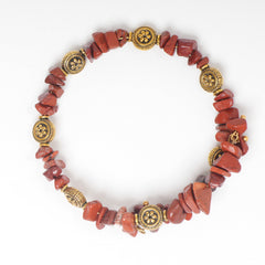 Eykaa Glorious Essence : Red Jasper Bracelet