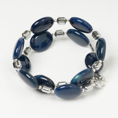 BLUE AGATE BRACELET