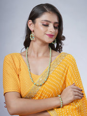 Eykaa Glorious Hope: Firoza & Golden Lava Earrings