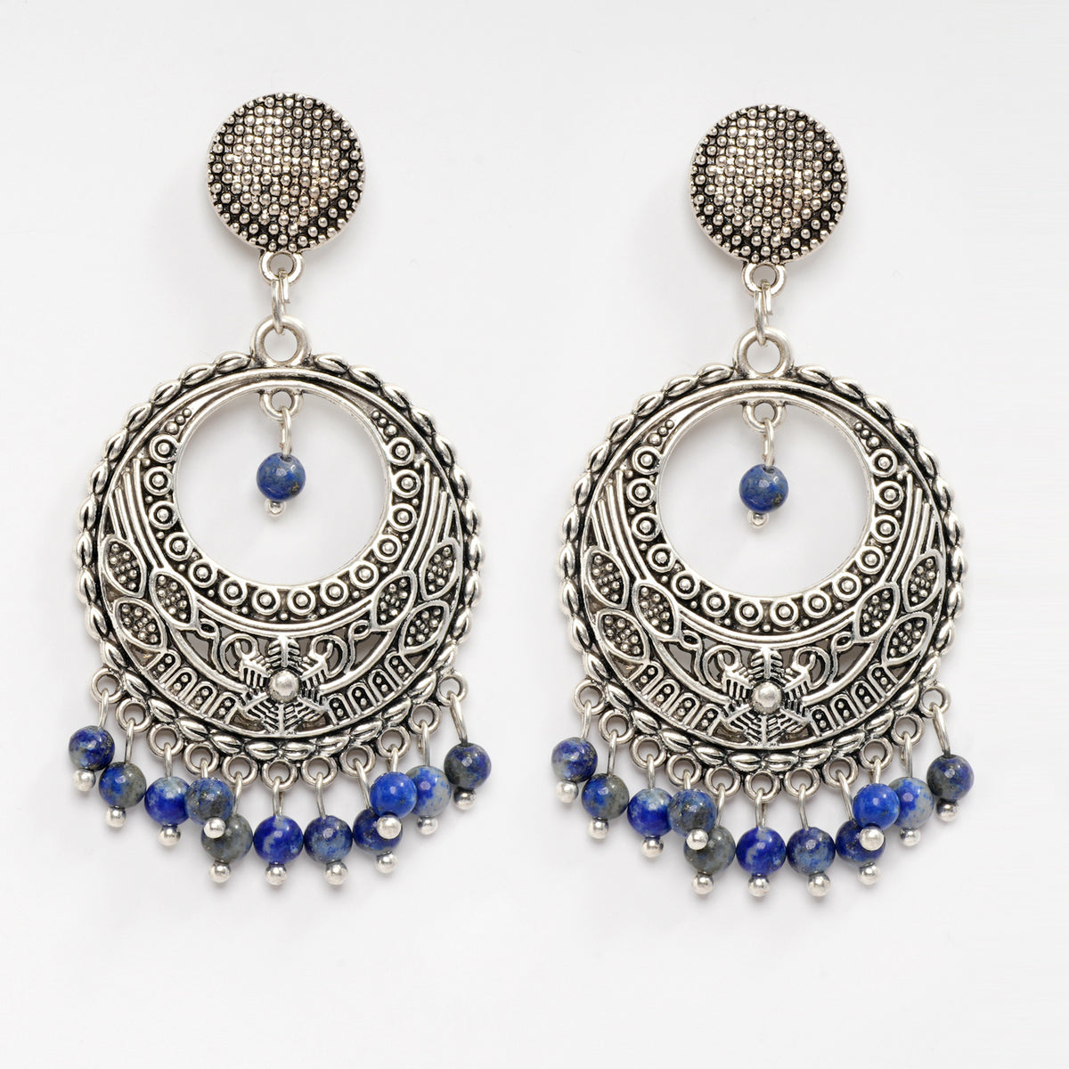 EYKAA LAPIS LAZULI EARRINGS