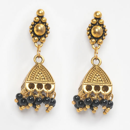 EYKAA BLACK ONYX EARRING