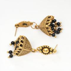 EYKAA BLACK ONYX EARRING